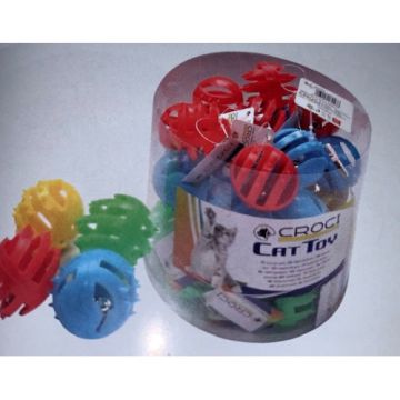 Jucarie pentru pisica Cosmo minge 4 cm