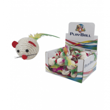 Jucarie pentru pisici Croci Soarece din sfoara