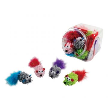 Jucarie pentru pisici Enjoy soarece cu pene