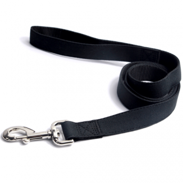 Lesa textila, neagra, realizata din nylon, lungime 1.2 m, latime 3.2 cm