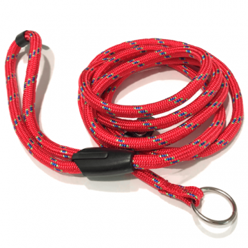 Lesa textila, rosie, rezistenta, lungime 170 cm, pentru caini cu greutate de pana la 25 kg