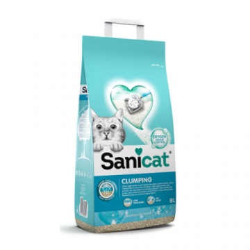 Nisip pentru litiera Sanicat Clumping Marseille 8 L