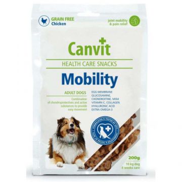 Recompensa pentru caini Canvit Snack Mobility 200 gr