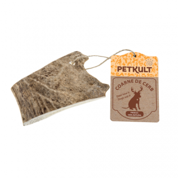 Recompensa pentru caini coarne de cerb lopatar Petkult S 25 g