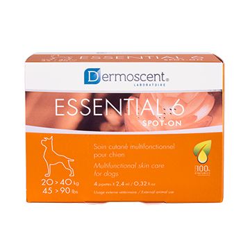 Dermoscent Essential 6 spot-on 20-40 kg x 4 pipete