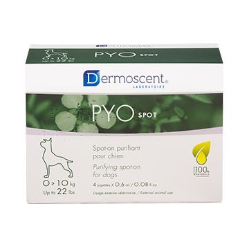 Dermoscent PYOspot 0-10 kg, 4 pipete