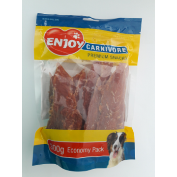 Recompense pentru caini Enjoy Carnivore cu piept de pui 300 g