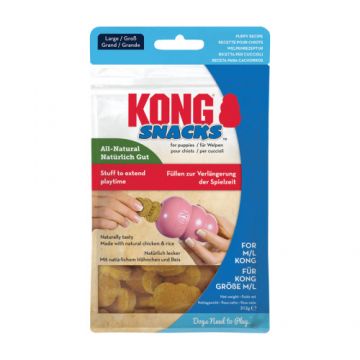 Recompense pentru caini KONG Snacks Puppy 312g
