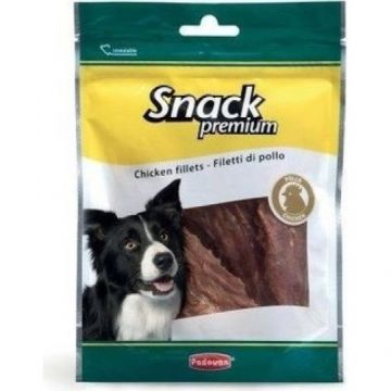 Recompense pentru caini Snack Premium Chicken Filets 100g