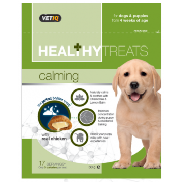 Recompense pentru caini Vetiq Calming Treats 50 g