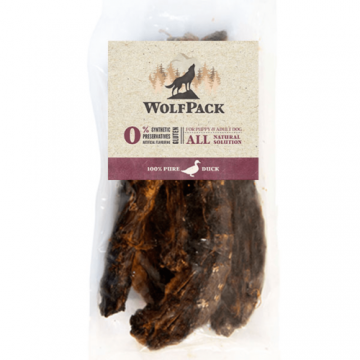 Recompense pentru caini WolfPack Gat de rata 250gr