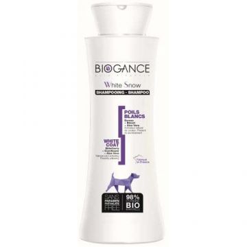 Sampon pentru caini Biogance Dog Shampoo White Aloe 250 ml