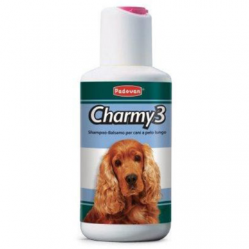 Sampon pentru caini cu blana lunga Padovan Charmy 3 250 ml