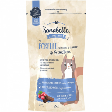 Sanabelle Snack Pastrav si Merisor 55gr