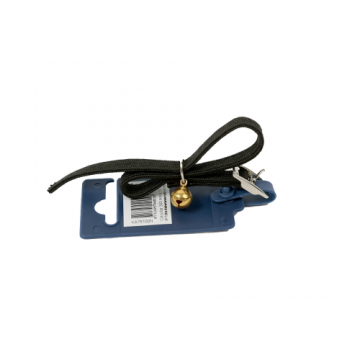 Zgarda Pisica Elastica Neagra 30 cm