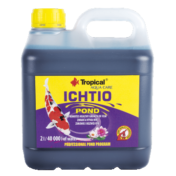 Aditiv specific, eficient împotriva paraziților TROPICAL Fish ICHTIO POND 2L