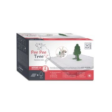 Covorase absorbante pentru caini, M-Pets Tree, 15 bucati