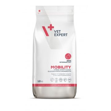 Dieta veterinara pentru caini cu probleme de mobilitate Vet Expert Mobility Dog, 12 kg