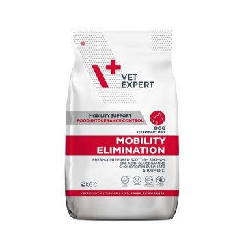 Hrana dietetica pentru caini cu afectiuni de mobilitate Vet Expert Mobility Elimination Dog, 2 kg