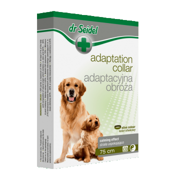 Zgarda caini, cu actiune calmanta, ajustabila, 75 cm