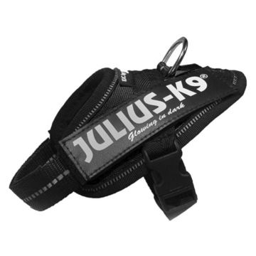 Ham K9 Power Baby, negru, ergonomic, impermeabil, 29-36 cm