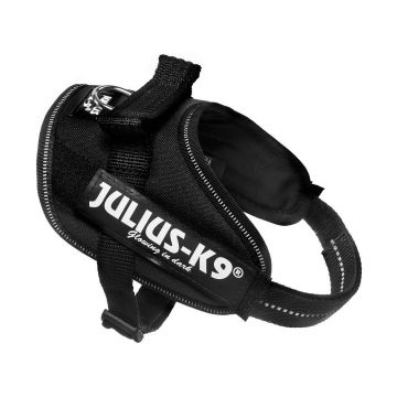 Ham K9 Power, negru, ergonomic, impermeabil, pentru caini cu greutate de 40-70 kg, dimensiuni 82-115 cm