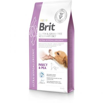 Hrana uscata hipoalergenica pentru caini Brit Grain Free VD Ultra-Hypoallergenic, 12 kg