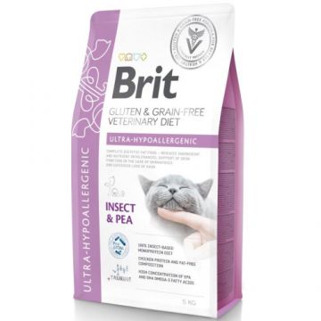 Hrana uscata hipoalergenica pentru pisici Brit Grain Free VD Ultra Hypoallergenic, 5 kg