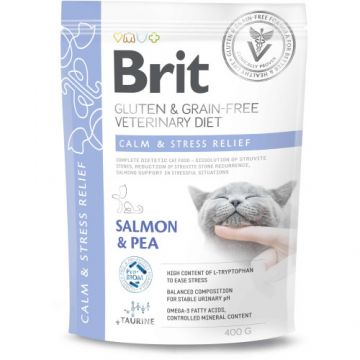 Hrana uscata pentru pisici Brit Grain Free VD Calm & Stress 400 gr