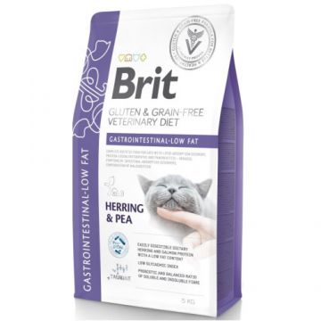 Hrana uscata pentru pisici Brit Grain Free VD Gastrointestinal Low Fat 5 kg