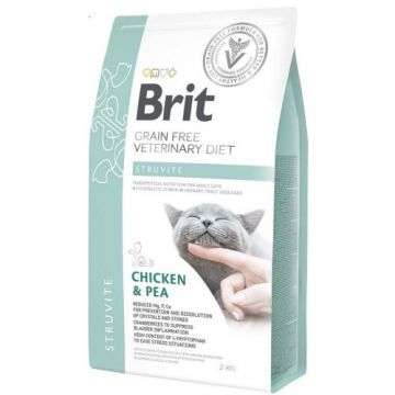 Hrana uscata pentru pisici Brit Grain Free VD Struvite 2 kg