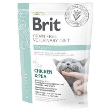 Hrana uscata pentru pisici Brit Grain Free VD Struvite 400 gr