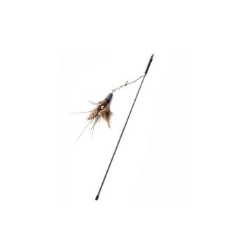 Jucarie undita 46 cm cu pene