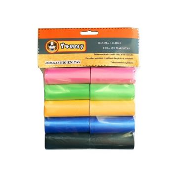 Saci igenici color Yommy 10 role/15 buc