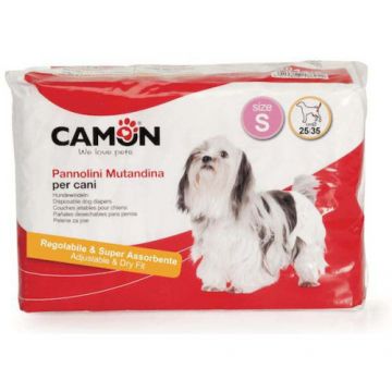 Scutece pentru caini, Camon, 25 x 35 cm, 12 bucati