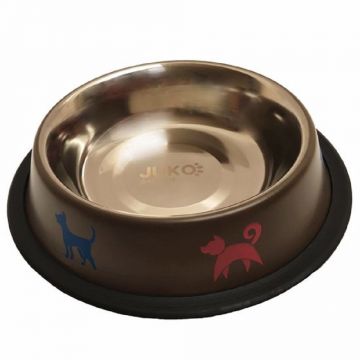 Castron inox antiderapant color 1,55 litri