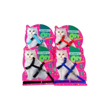 Ham textil cu lesa pt pisicute color