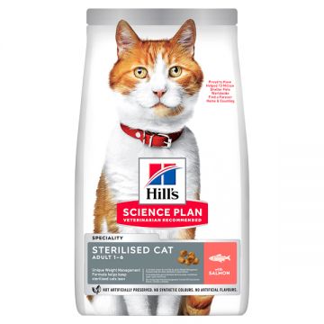 Hill's SP Feline Adult Sterilised Salmon 3 kg