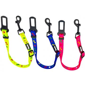 Lesa textila, neagra, cu conexie la centura masinii, lungime 40-60 cm, latime 20 mm