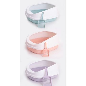 Litiera cu margine inalta si paleta 40 x 33 x 17 cm