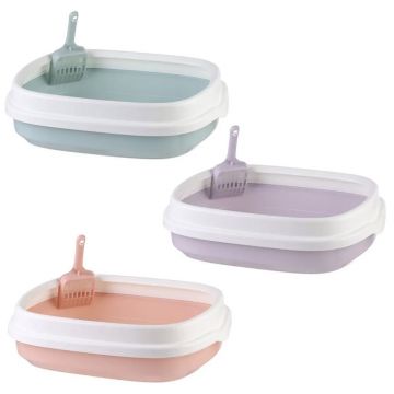 Litiera cu margine si paleta 40 x 33 x 12 cm