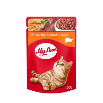 My Love Cat - Hrana umeda completa - Ficat - 100g
