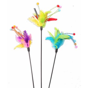 Pawise Jucarie Undita cu Pene 50 Cm