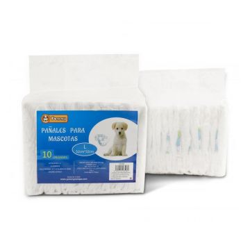 Scutece pentru caini, 60 x 90 cm, 10 bucati