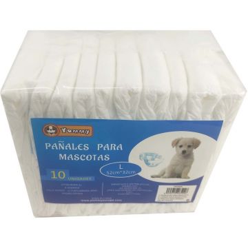 Scutece pentru caini L, 10 bucati