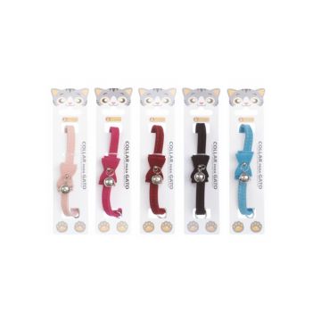 Zgarda fancy cu fundita mix color 1 cm/30 cm