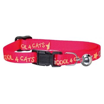 Zgarda pisici Kerbl - CoolCats - Roz