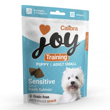 Calibra Joy Dog Training Puppy & Adult S Salmon 150 g
