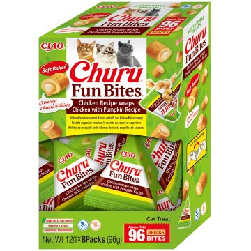 Churu Cat Fun Bites Reteta cu Pui si Dovleac