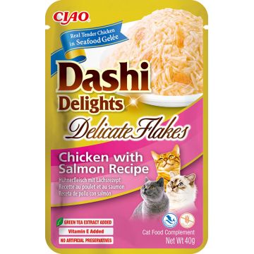 Ciao Dashi Delights Delicate Flakes Reteta cu Pui si Somon